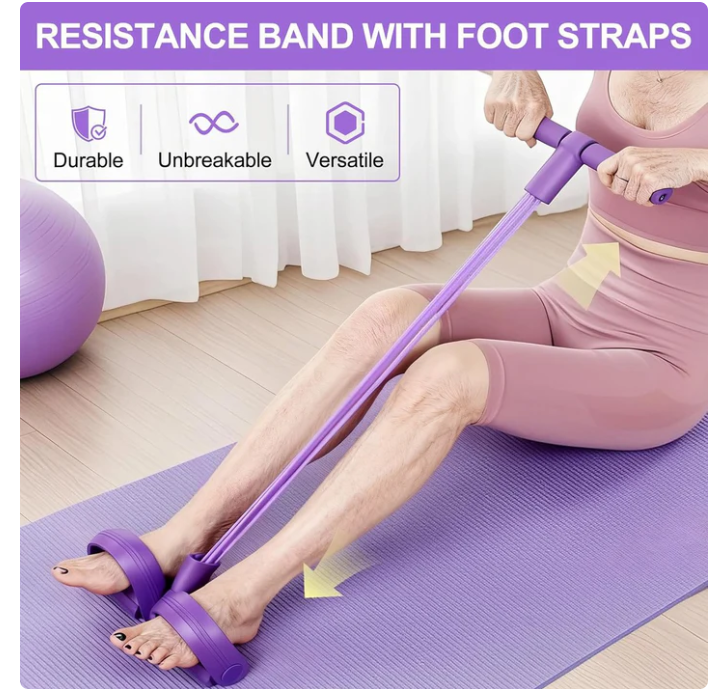 Multifunction Pedal Resistance Band