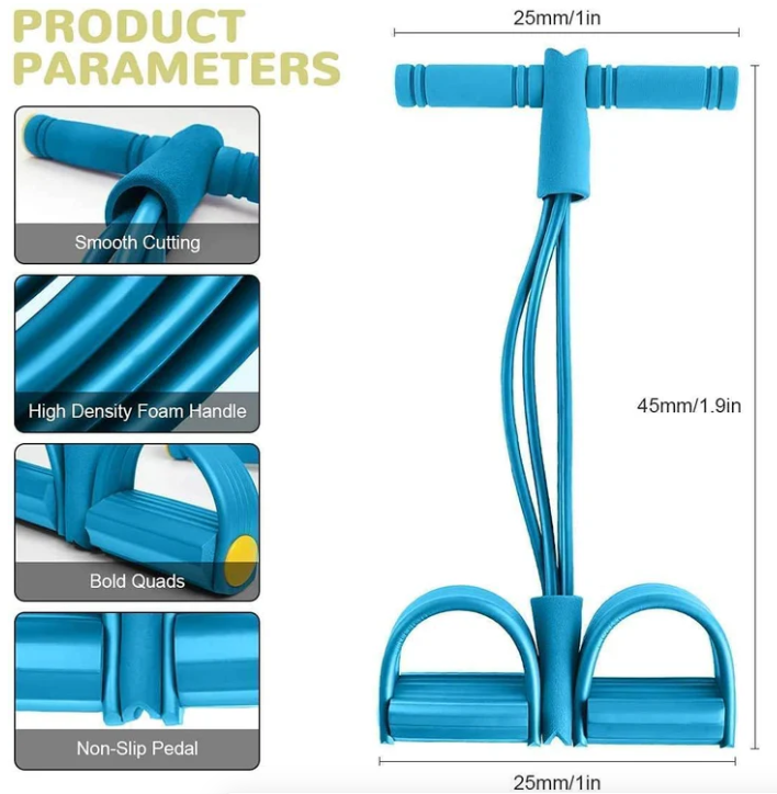 Multifunction Pedal Resistance Band