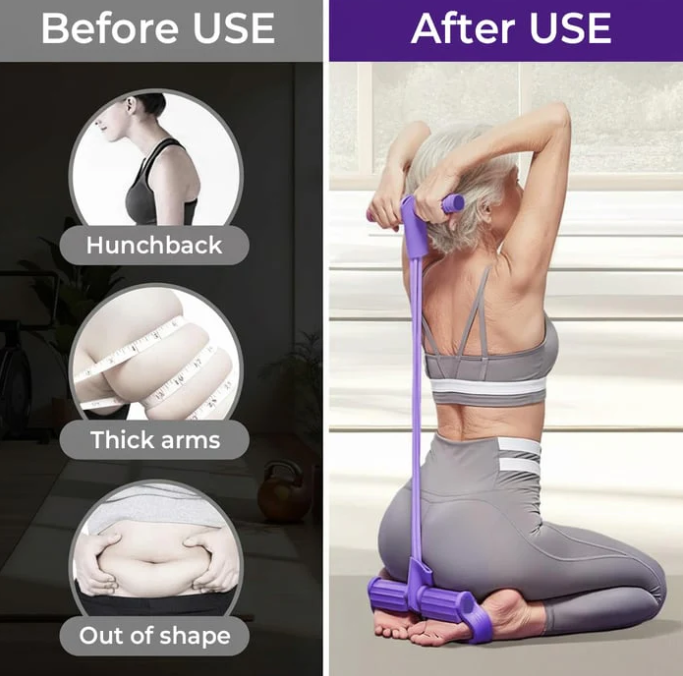 Multifunction Pedal Resistance Band