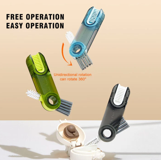 3 in 1 Multifunctional Cleaning Brush (Pack of 3)