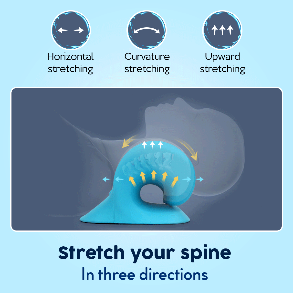 Cervical Neck Traction Pillow